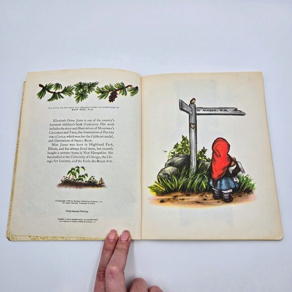 Little Golden Book Lot Little Red Riding Hood Baby Animals Baby Farm Animals Cou - Picture 10 of 16